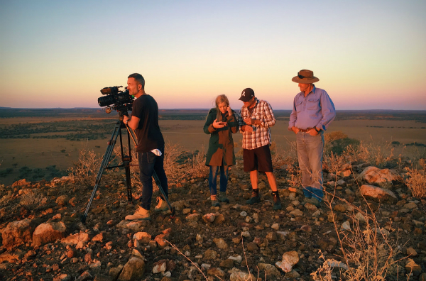 Dusk rural Australia